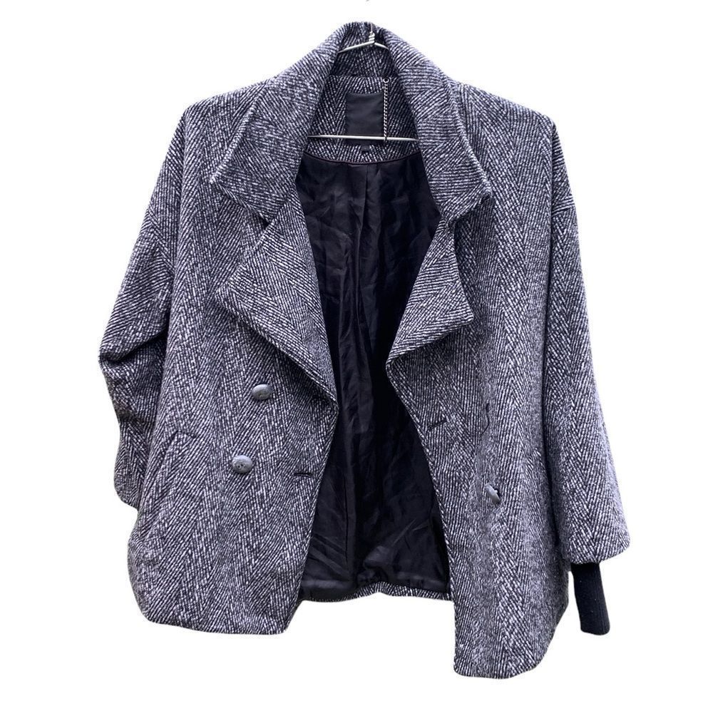 🌟 MINUS Refined Scandinavian Herringbone Jacket Size L